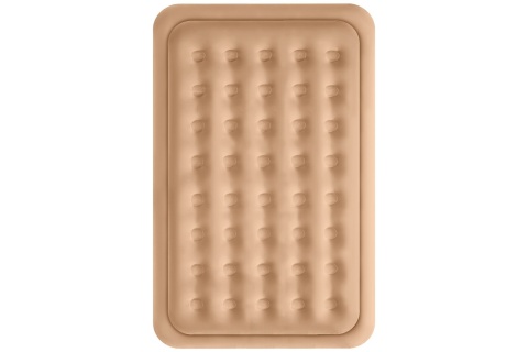 MATERAC DWUOSOBOWY KING SIZE BEŻOWY + POMPKA ELEKTRYCZNA NC2808 /NILS CAMP