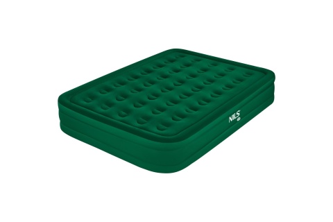 MATERAC DWUOSOBOWY KING SIZE ZIELONY + POMPKA ELEKTRYCZNA NC2808 /NILS CAMP