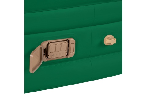 MATERAC DWUOSOBOWY KING SIZE ZIELONY + POMPKA ELEKTRYCZNA NC2808 /NILS CAMP