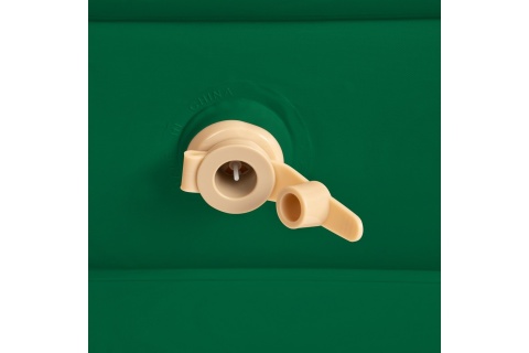 MATERAC DWUOSOBOWY KING SIZE ZIELONY + POMPKA ELEKTRYCZNA NC2808 /NILS CAMP