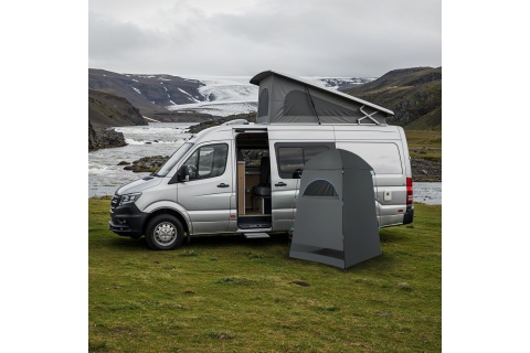 PRZEBIERALNIA TURYSTYCZNA XL SZARA NC3025 /NILS CAMP