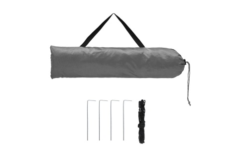 PRZEBIERALNIA TURYSTYCZNA XL SZARA NC3025 /NILS CAMP