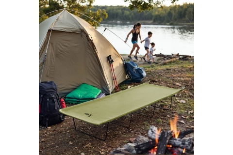 ŁÓŻKO POLOWE ULTRA LIGHT ZIELONE NC3504 /NILS CAMP