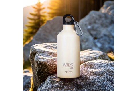 BUTELKA TURYSTYCZNA 550ML BEŻOWA NC3801 /NILS CAMP