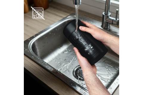 TERMOS OBIADOWY 1000ML CZARNY NC3802 /NILS CAMP