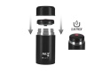 TERMOS OBIADOWY 1000ML CZARNY NC3802 /NILS CAMP