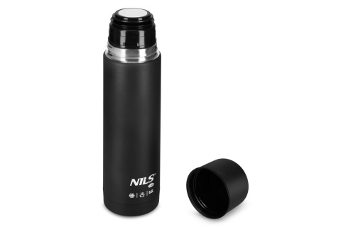 TERMOS TURYSTYCZNY 500 ML CZARNY NC3803 /NILS CAMP