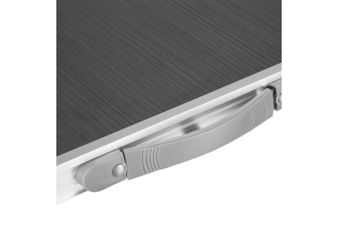 STÓŁ I KRZESŁA ZESTAW CIEMNOSZARY NC1633 /NILS CAMP