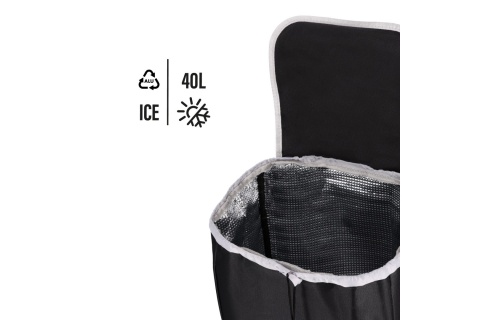 WÓZEK NA ZAKUPY 40L CZARNY NC17106 /NILS CAMP