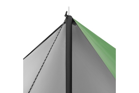 PŁACHTA BIWAKOWA KEMPINGOWA 300X300 CM ZIELONA NC17107 TARP /NILS CAMP