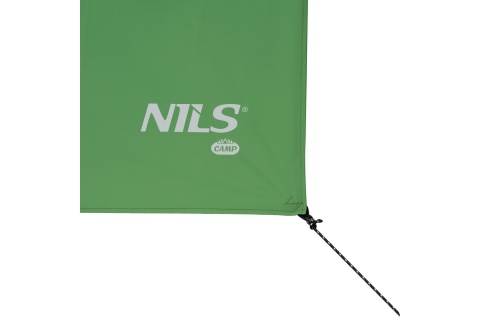 PŁACHTA BIWAKOWA KEMPINGOWA 300X300 CM ZIELONA NC17107 TARP /NILS CAMP