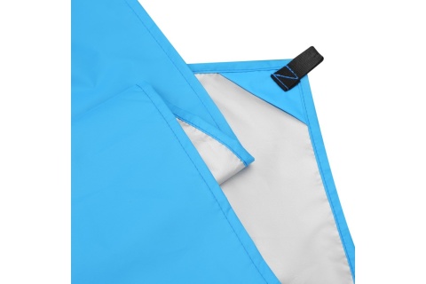 PŁACHTA BIWAKOWA KEMPINGOWA 230X140 CM NIEBIESKI NC17111 TARP /NILS CAMP