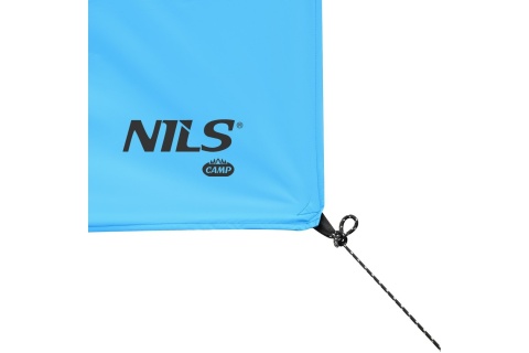PŁACHTA BIWAKOWA KEMPINGOWA 230X140 CM NIEBIESKI NC17111 TARP /NILS CAMP