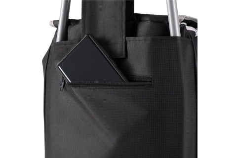 WÓZEK NA ZAKUPY 40L CZARNY NC17206 /NILS CAMP