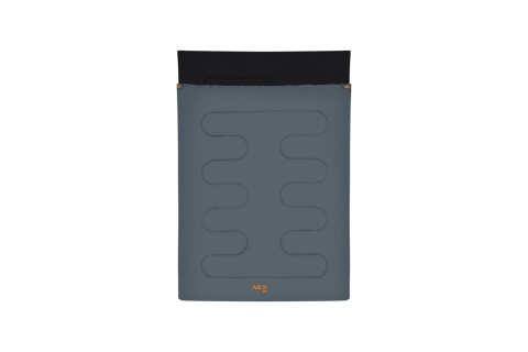 ŚPIWÓR PODWÓJNY ANTRACYT-POMARAŃCZ NC2001 /NILS CAMP