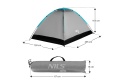 NAMIOT KEMPINGOWY SZARY NC3021 /NILS CAMP