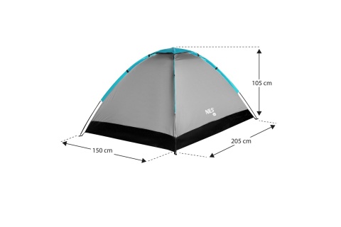 NAMIOT KEMPINGOWY SZARY NC3021 /NILS CAMP
