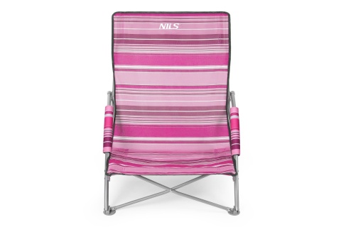 KRZESŁO PLAŻOWE RÓŻOWE NC3035 /NILS