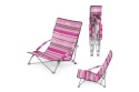 KRZESŁO PLAŻOWE RÓŻOWE NC3035 /NILS