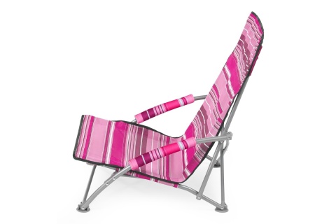 KRZESŁO PLAŻOWE RÓŻOWE NC3035 /NILS