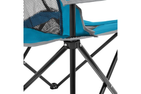 KRZESŁO TURYSTYCZNE NIEBIESKO-SZARY NC3302 /NILS CAMP