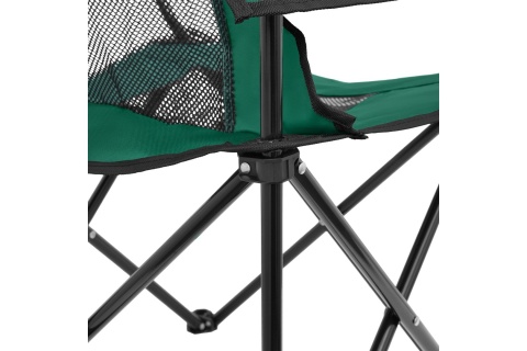 KRZESŁO TURYSTYCZNE ZIELONO-CZARNY NC3302 /NILS CAMP