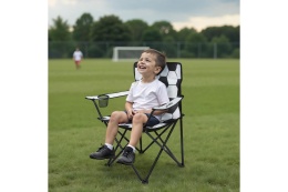 KRZESŁO SKŁADANE BIAŁO-CZARNE NC3303 /NILS