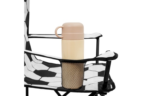 KRZESŁO SKŁADANE BIAŁO-CZARNE NC3303 /NILS