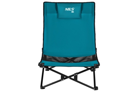 KRZESŁO PLAŻOWE NIEBIESKO CZARNE NC3306 /NILS CAMP