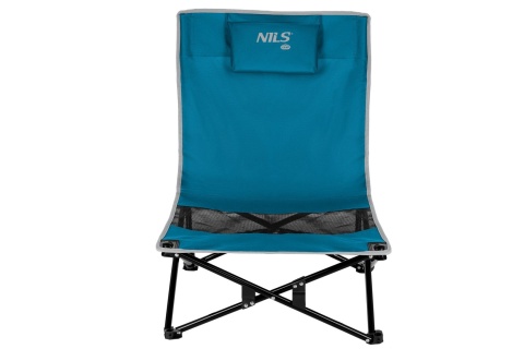 KRZESŁO PLAŻOWE NIEBIESKO SZARE NC3306 /NILS CAMP