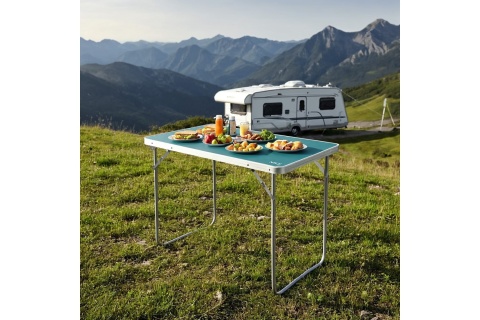 STÓŁ KEMPINGOWY 60X40X50 CM NIEBIESKI NC3401 /NILS CAMP