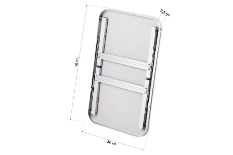 STÓŁ TURYSTYCZNY SKŁADANY NISKI 50X30X20 CM SZARY NC3403 /NILS CAMP