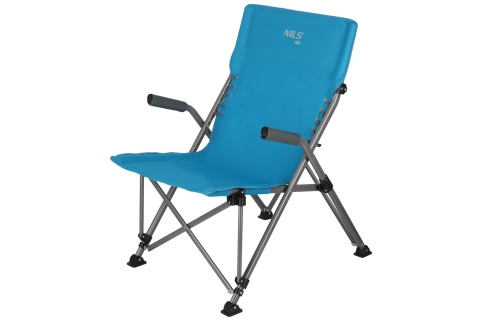 KRZESŁO TURYSTYCZNE NIEBIESKIE NC3704 /NILS CAMP