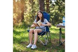 KRZESŁO TURYSTYCZNE NIEBIESKIE NC3705 /NILS CAMP