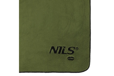 RĘCZNIK Z MIKROFIBRY WOJSKOWY KHAKI 120X60 CM NCR15 /NILS CAMP