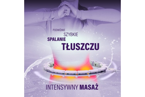 HULA HOP Z MAGNESAMI I OBCIĄŻNIKIEM HHM14 /HMS