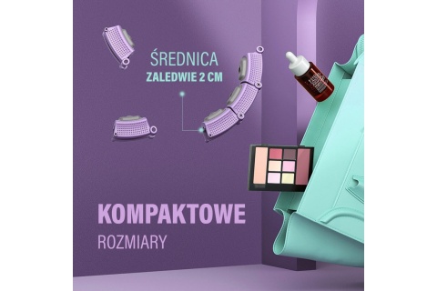 HULA HOP Z MAGNESAMI I OBCIĄŻNIKIEM HHM14 /HMS