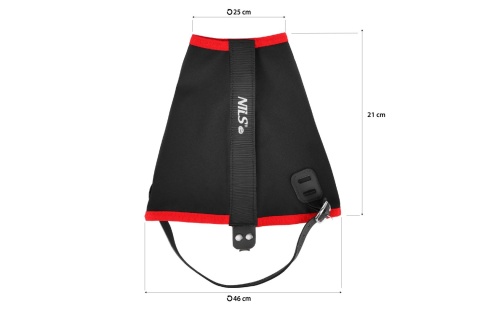 STUPTUTY BIEGOWE CZARNO-CZERWONE NC17113 /NILS CAMP