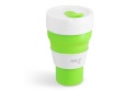 KUBEK SILIKONOWY SKŁADANY 600ML JASNO ZIELONY NC4103 /NILS CAMP