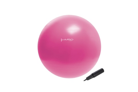PIŁKA DO ĆWICZEŃ PINK YB01 55CM /HMS