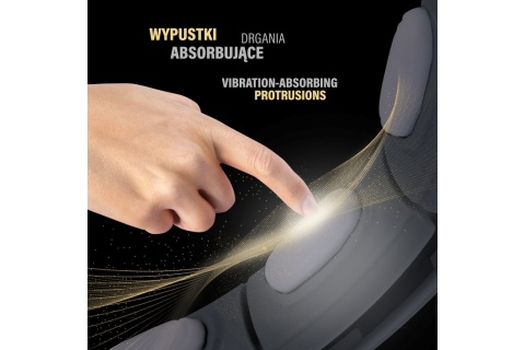 HULA HOP MAGNETYCZNY CZARNY Z LICZNIKIEM HHM15 + PAS WYSZCZUPLAJĄCY CZERWONY BR163 /HMS