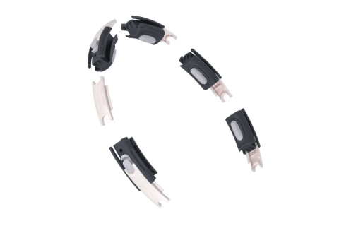 HULA HOP MAGNETYCZNY CZARNY Z LICZNIKIEM HHM15 + PAS WYSZCZUPLAJĄCY CZERWONY BR163 /HMS