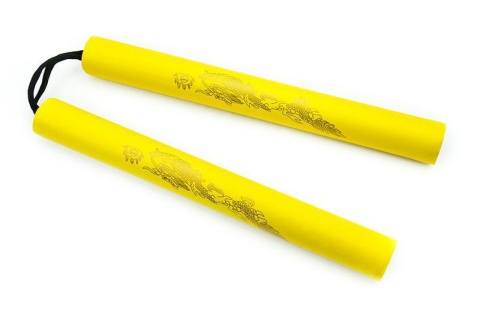 NUNCHAKO TRENINGOWE PRO PIANKOWE ŻÓŁTE /ALLRIGHT
