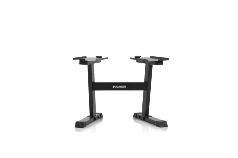 HANTLE REGULOWANE ZE STOJAKIEM ZESTAW 2X25 KG STRONGLOCK 4.0 HAMMER