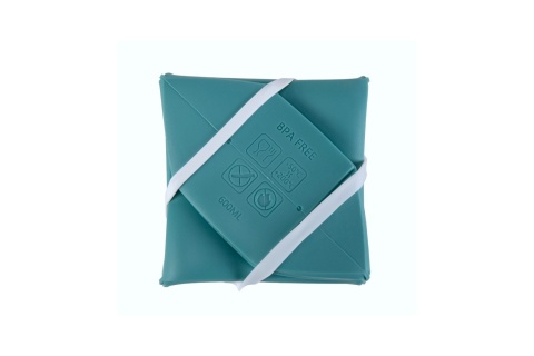 BUTELKA NA WODĘ SKŁADANA NIEBIESKA BB 25BL /BODY SCULPTURE