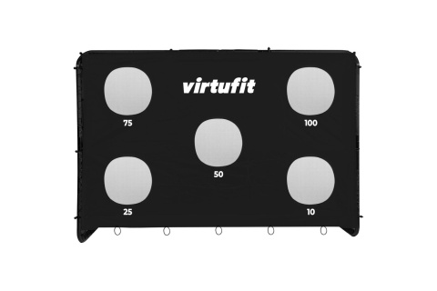 BRAMKA PIŁKARSKA PRO Z MATĄ DO STRZELANIA - 300 X 200 CM /VIRTUFIT