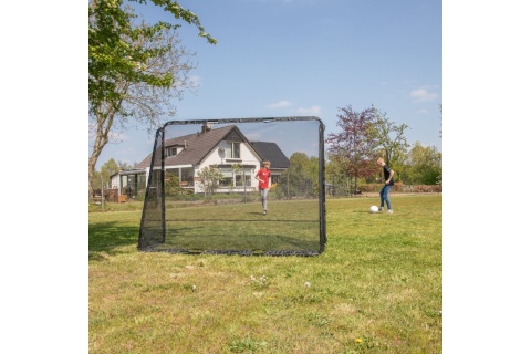 BRAMKA PIŁKARSKA PRO Z PŁACHTĄ DO STRZELANIA 220 X 170 CM /VIRTUFIT