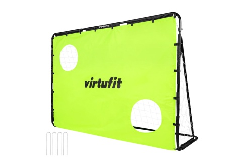 BRAMKA PIŁKARSKA Z PŁACHTĄ DO STRZELANIA 215 X 150 CM /VIRTUFIT