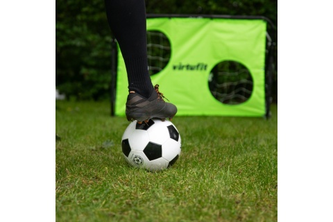 BRAMKA PIŁKARSKA Z PŁACHTĄ DO STRZELANIA 215 X 150 CM /VIRTUFIT