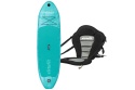 DESKA SUP TURKUSOWA - Z SIEDZENIEM KAJAKOWYM, AKCESORIAMI I TORBĄ DO NOSZENIA - CRUISER 305 /VIRTUFIT